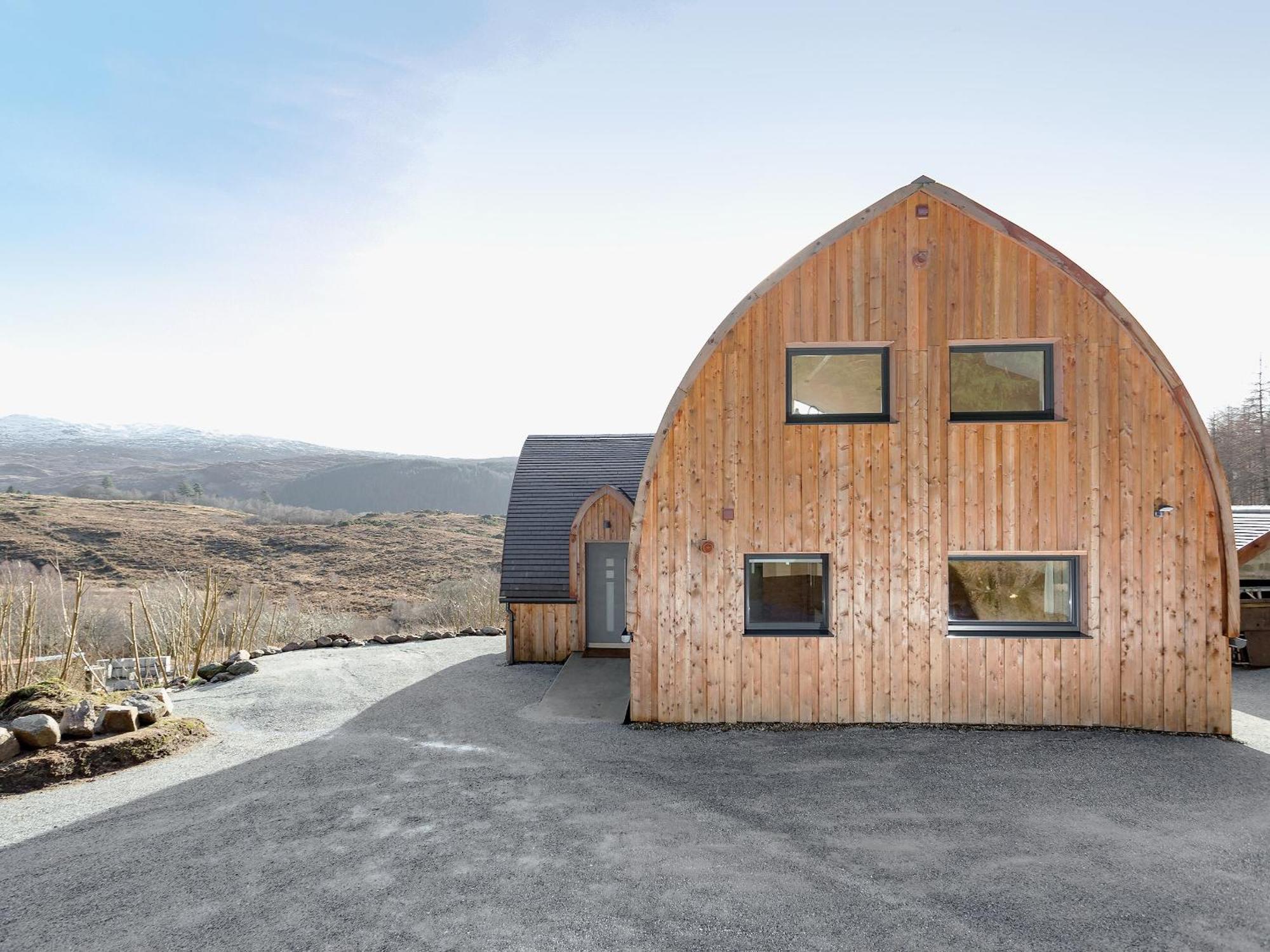 Jill Strawbale House- Ukc2935 Villa Strontian Buitenkant foto